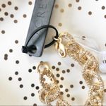 J.Crew Gold Chainlink Embellished Clear Stone Bracelet NWT Photo 67