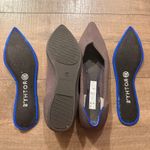 Rothy's The Pointed Flats Taupe Knit Women's Shoes Size 8.5 Comfort EUC Work Photo 2