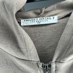 Project Social T  Zippered Babydoll Hoodie Size L Photo 2