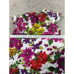 Sundance  Floral Print V Neck Flutter Sleeve Blouse Top Women's XL boho artisan Photo 3