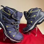 Salomon X Ultra 3 Mid GTX Shoes Womens Size 8.5 Blue Gore Tex Hiking Boots Trail Photo 0
