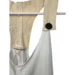 ARTISAN BOUTIQUE S Tank Top Leather Accent White Sleeveless Blouse Women Photo 3