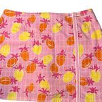 Lilly Pulitzer Skirt Skort Pink Spanish Tile Pineapple Pattern Vintage Size 8 Photo 0