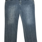 Lane Bryant  Medium Wash Mid-Rise Straight Leg Jeans Zipper Pockets Size 22 Plus Photo 0