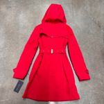 Tommy Hilfiger  women's trench coach size xs Red Photo 1