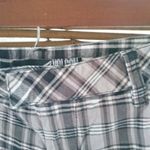 Volcom  7 Black Tan Plaid Shorts Photo 5