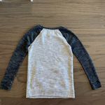 Lou & grey Tweed Baseball Sweatshirt - Size XS Photo 1