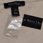 White House | Black Market Women’s Beaded Sequin Sparkle Glam Beige Top size XS Photo 1