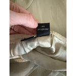 Vintage 90s Y2K Champagne Ruffle 100% Silk Strapless Beaded Dress Fairycore S Gray Size XS Photo 5