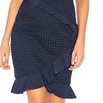 Bardot Fae Lace Dress Sweetheart Crochet Ruffled Party Cocktail Flirty NWT 6 Photo 5