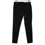 Dear John Women's Joyrich Comfort Skinny Black Denim Floral Skinny Jeans Size 28 Photo 1