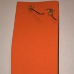 Shimmer Purple Round Beads Boho Dangling Pierced Earrings Photo 3