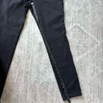 High Waisted Black Fur Velour Lined Skinny Jeans Thermal Warm Cabin Size M Size M Photo 6