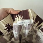 Little Lies Linen Brown & Cream Sun Print Pants S Photo 6