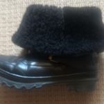 Burberry Sport real shearling nylon leather trim boots rubber sole size 40 9 euc Photo 1