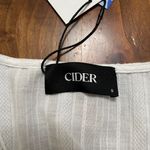NWT White Feminine Lace Blouse Shoulder Ties Cider Womens Small white Photo 2