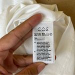 COS  White Crew Neck Top Photo 6