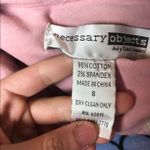 Urban Outfitters NECESSARY OBJECTS Pink Corduroy Spring Trenchcoat Photo 5