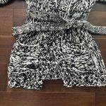 Anthropologie Little Lies Black & WHite Chunky Knit Sweater Size Small / Medium Photo 3