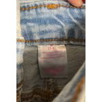 No Boundaries  Blue‎ Women's Denim Overall Pants Relaxed Size M 7/9 - Size M Photo 3