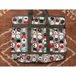 LeSportsac LeSportsSac Large Travel Tote Apple print Gray Photo 2