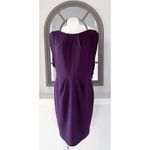 Betsy and Adam Midi Cowl Neck Drape Back Scuba Crepe Dress Size 14 NEW w/Tag Photo 2