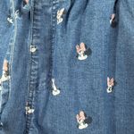 Disney Women’s Large Jogger Pants Denim Minnie Mouse Photo 1