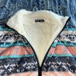 SheIn geo print teddy lined jacket Photo 3