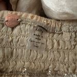 Free People  Sosha Party Womens  Top Gold Sz XS Photo 5