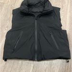 ZARA puffer vest black water repellent reversible Photo 1