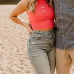 American Eagle  Stretch Curvy Mom Jeans Photo 0