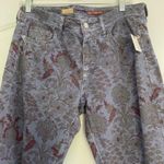 Anthropologie NEW  - PILCRO SLIM BOYFRIEND JEANS IN FLORAL PRINT! Photo 4