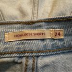 Levi's Women's High Loose Shorts Light Wash Baggy Relaxed High Rise Waist 24 Photo 10