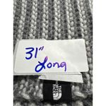 The North Face  Knit Cowl Neck Warmer Gray Infinity‎ Striped Soft Winter Scarf Photo 2