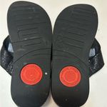 FitFlop  Black Glitter Sandals Photo 5