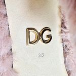 Dolce & Gabbana Pink Faux Fur Stiletto Pumps Photo 7