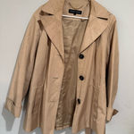 Ellen Tracy  Tan Trench Coat for Women Photo 0