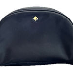 Kate Spade  S362 Jae Black Nylon Medium Dome Cosmetic Zipper Bag Pouch Photo 0