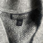 Banana Republic  Alpaca Wool Blend Cardigan Sweater Size XXS Zebra Print Baggy Photo 2