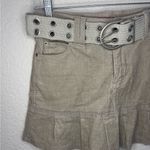 Vanilla Star Jeans Vanilla Star Y2K Mini Skirt with Grommet Belt Photo 2