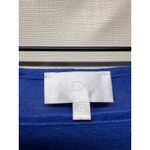 Alexis  Linen Tee Shirt Sz S Oversized Blue 3/4 Sleeve‎ Top Boat Neck Coastal Photo 2