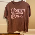 Grayson Threads Brown and Pink Women's Graphic T-Shirt Photo 0