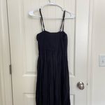 REWASH NEW  women’s solid black‎ molded cup adjustable strap minidress small Photo 7