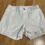 Arizona Jeans White jean shorts size 5 Photo 0