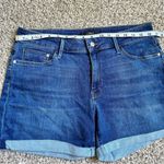 🦋 Mavi Highrise Denim Cuffed Shorts Size 12 Casual Blue Photo 5