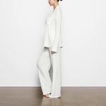 SKIMS  Long lounge soft sleep set in white S Photo 1