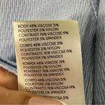 We The Free Light Blue Thermal Top Side Slit Long Sleeve Tee Size Small Photo 11