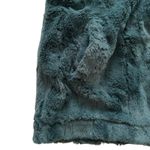 Sanctuary Surplus Vest Coat Green Teal Faux Fur Soft Teddy Jacket Size Medium Photo 8