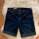 Kut From The Kloth  Catherine Boyfriend Cuffed Dark Blue Women’s Shorts EUC Sz 2 Photo 0