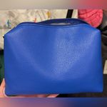 Anthropologie NWT The Joss Faux Leather Bucket Tote w/ Mini Pouch - blue - ALL Photo 10